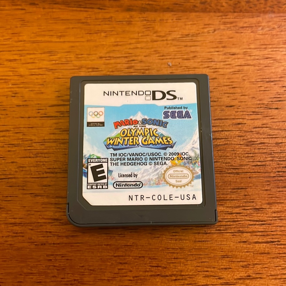 Mario and Sonic at the Olympic Winter Games - Nintendo DS
